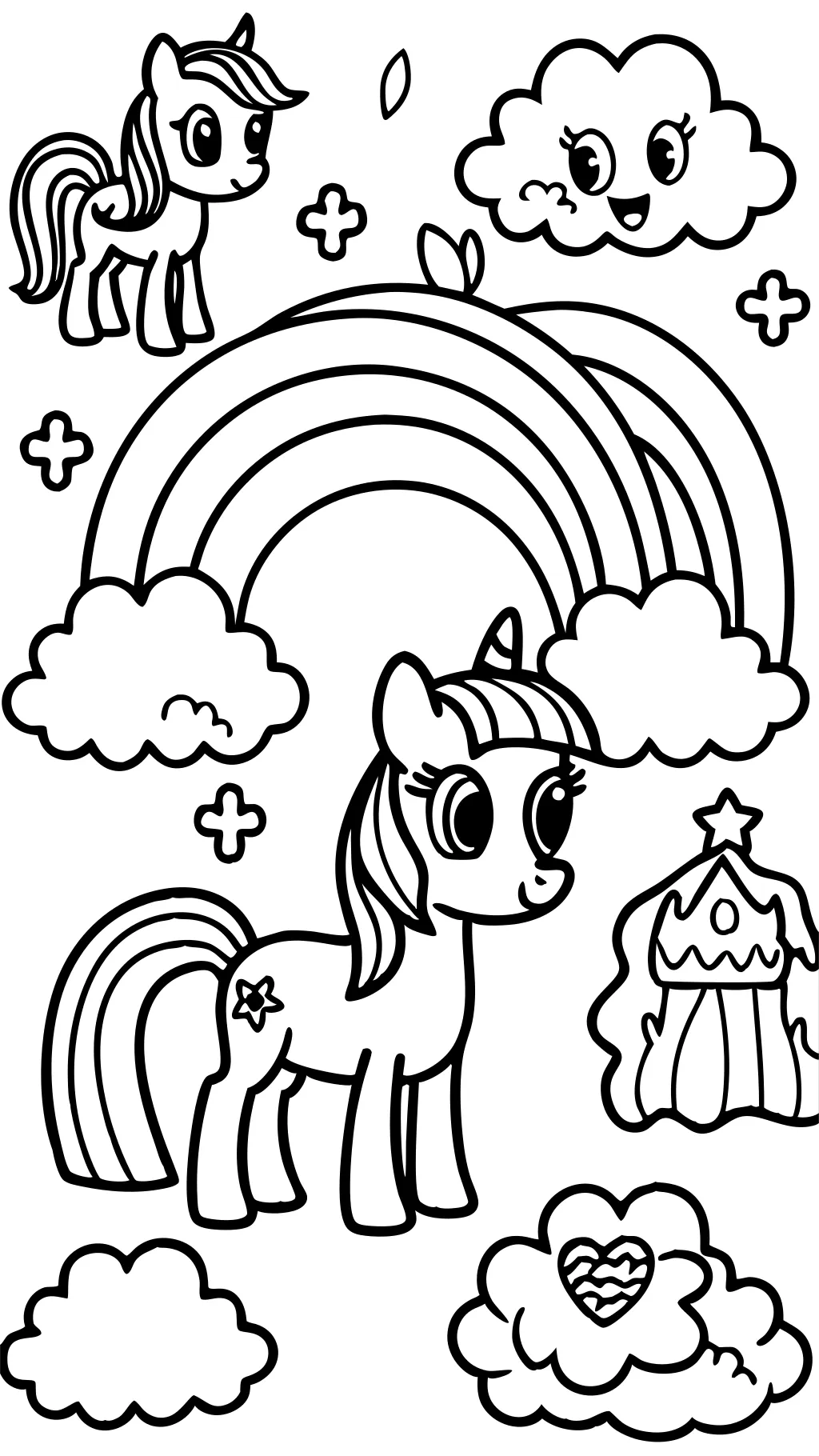 mlp coloring page